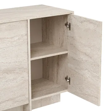 Konsollbord Nordure Varen (180 x 82 x 45 cm) Travertin - Travertin - Oppbevaring - Oppbevaringsmøbler - Sideboard & skjenker