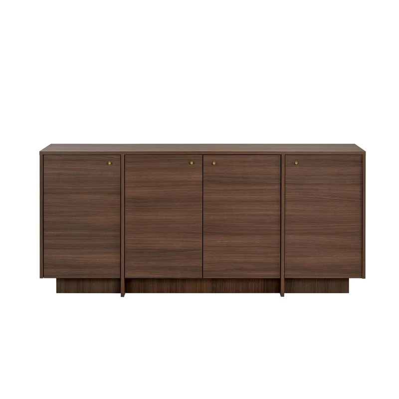 Konsollbord Nordure Varen (180 x 82 x 45 cm) Valnøtt - Valnøtt - Oppbevaring - Oppbevaringsmøbler - Sideboard & skjenker