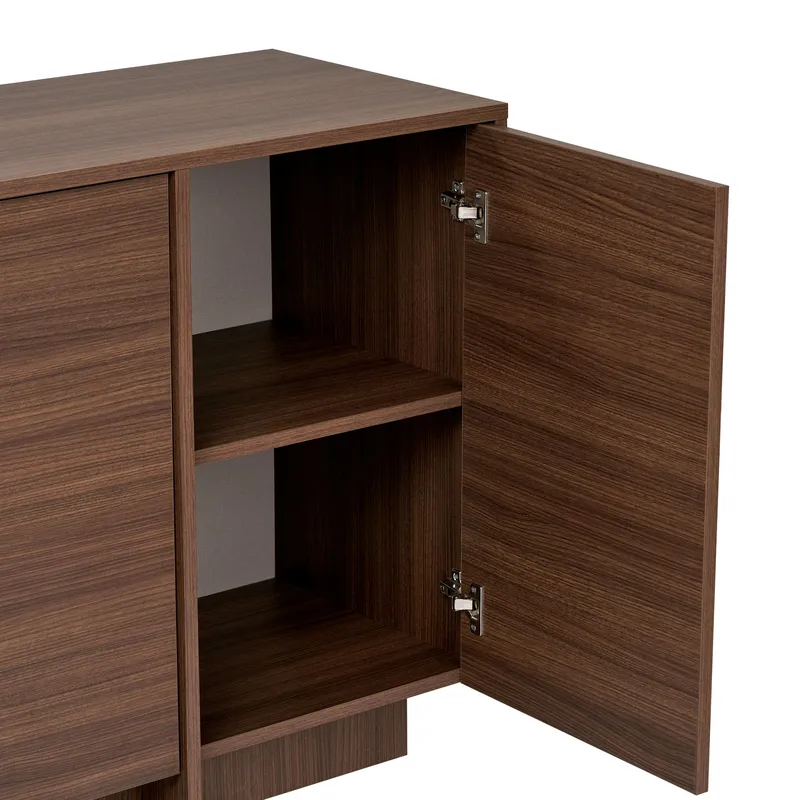 Konsollbord Nordure Varen (180 x 82 x 45 cm) Valnøtt - Valnøtt - Oppbevaring - Oppbevaringsmøbler - Sideboard & skjenker