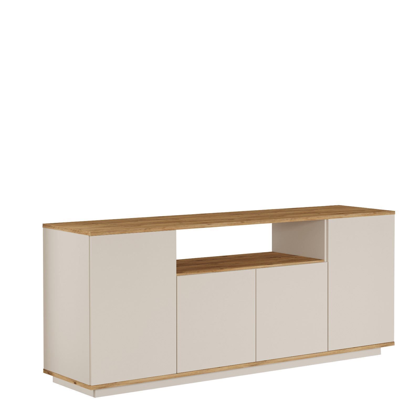 Konsollbord Skye Decor Cleo-hylle (180 x 75 x 44,5 cm) Atlantisk furu kasjmir - Atlantic Pine og Cashmere