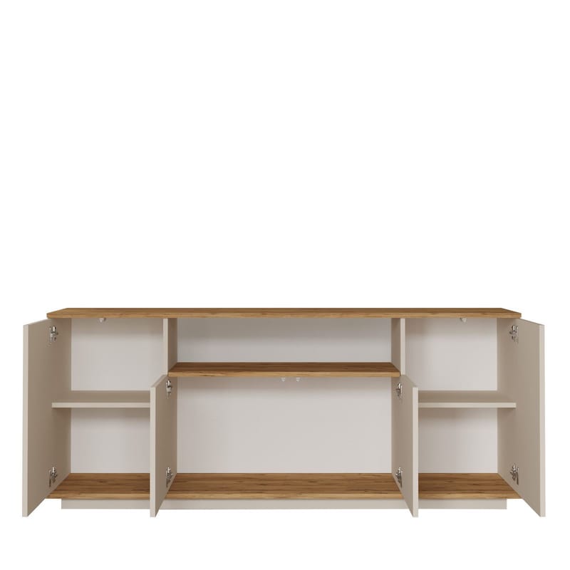 Konsollbord Skye Decor Cleo-hylle (180 x 75 x 44,5 cm) Atlantisk furu kasjmir - Atlantic Pine og Cashmere - Oppbevaring - Oppbevaringsmøbler - Sideboard & skjenker