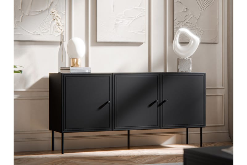 Laholm Kommode 151 cm - Svart - Oppbevaring - Oppbevaringsmøbler - Kommode