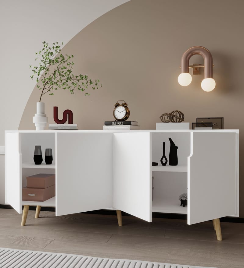 Latinara Konsollbord 180 cm - Hvit - Oppbevaring - Oppbevaringsmøbler - Sideboard & skjenker
