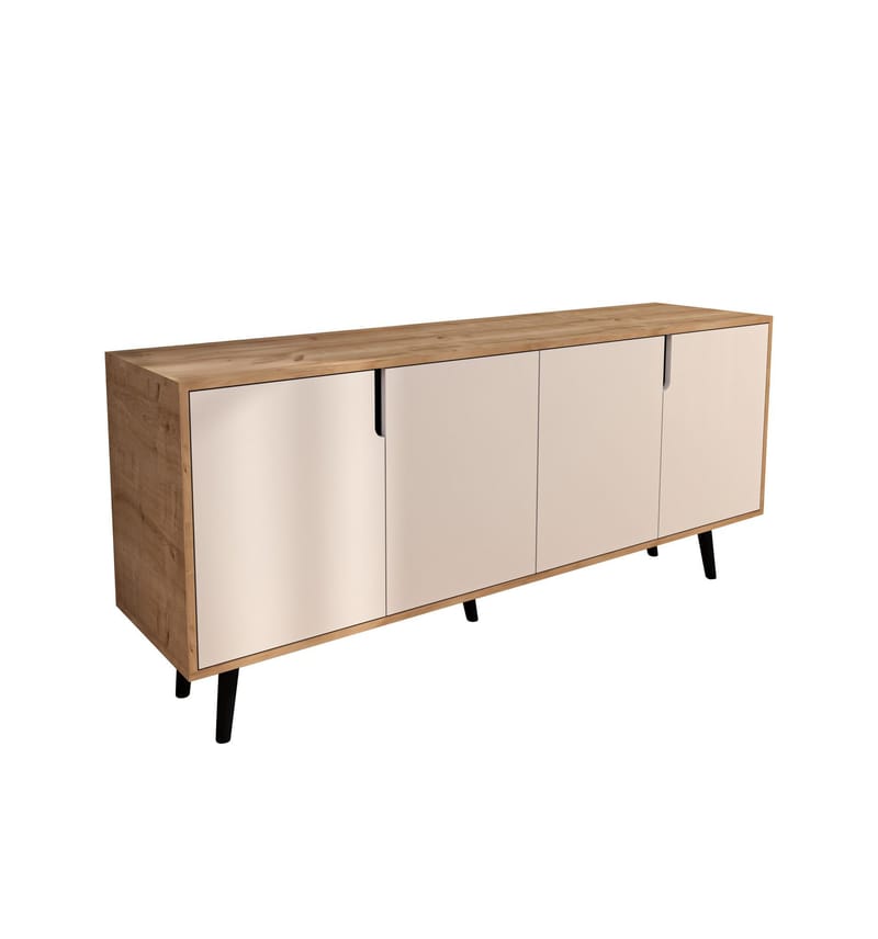 Latinara Konsollbord 180 cm - Sapphire eik, hvit - Oppbevaring - Oppbevaringsmøbler - Sideboard & skjenker