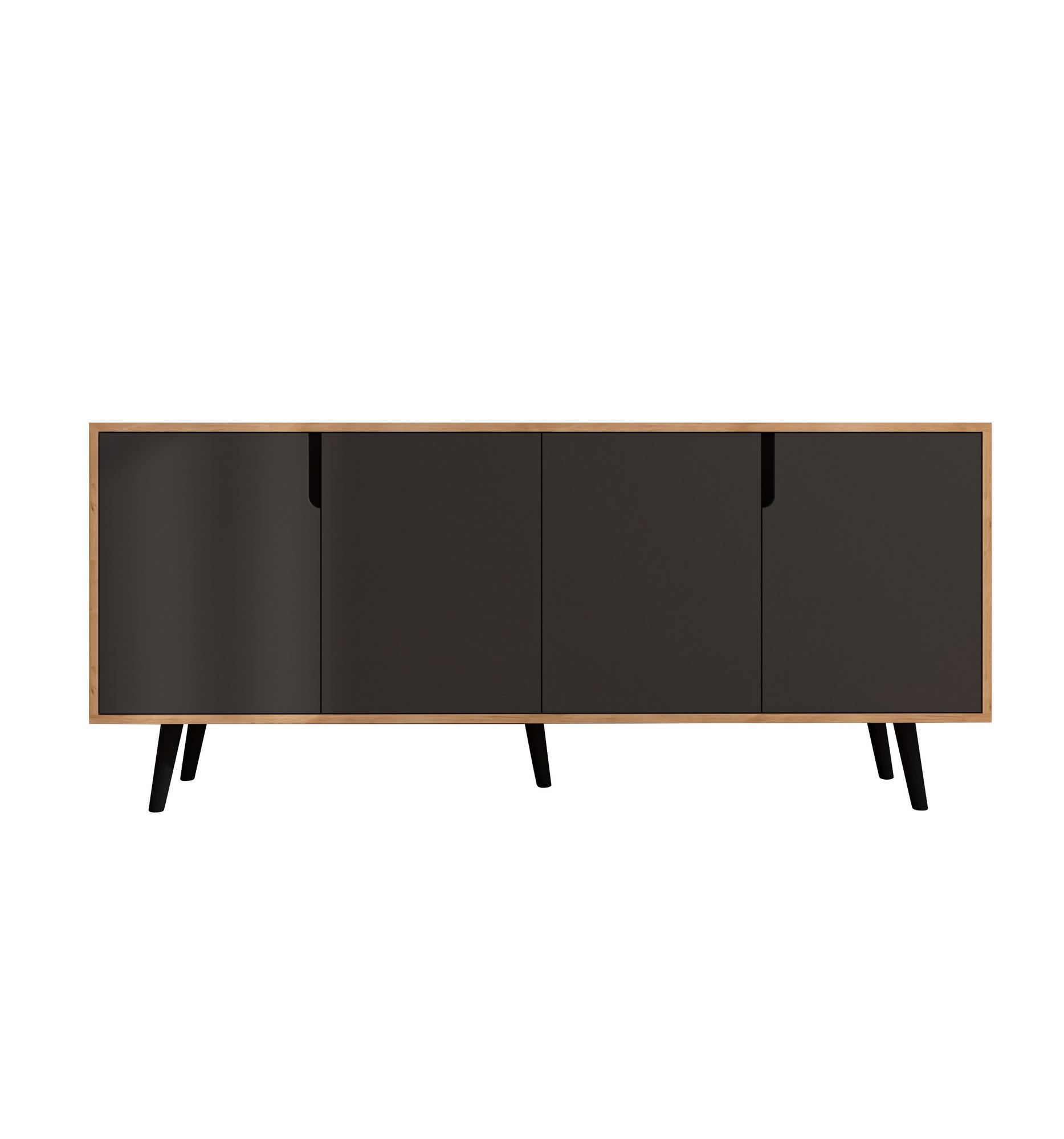 Latinara Konsollbord 180 cm - Sapphire eik/Antrasitt