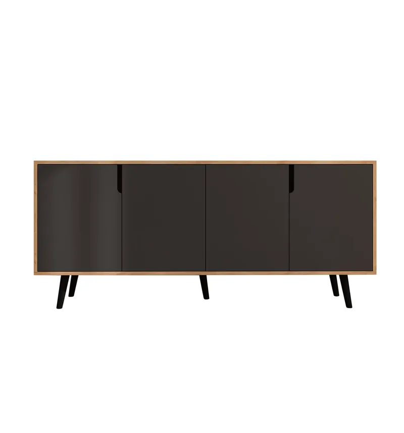 Latinara Konsollbord 180 cm, Sapphire eik/Antrasitt