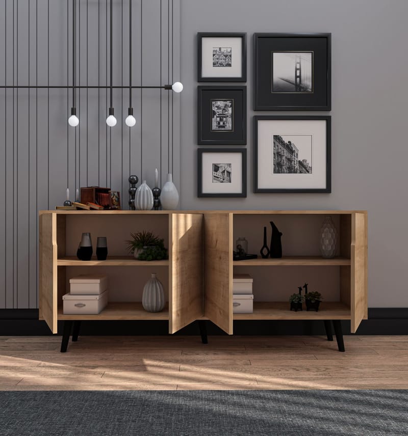 Latinara Konsollbord 180 cm - Sapphire Oak - Oppbevaring - Oppbevaringsmøbler - Sideboard & skjenker