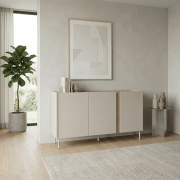 Lomar Konsoll 150x82,9x40,5 cm - Sandstein Naturlig eik - Oppbevaring - Oppbevaringsmøbler - Sideboard & skjenker