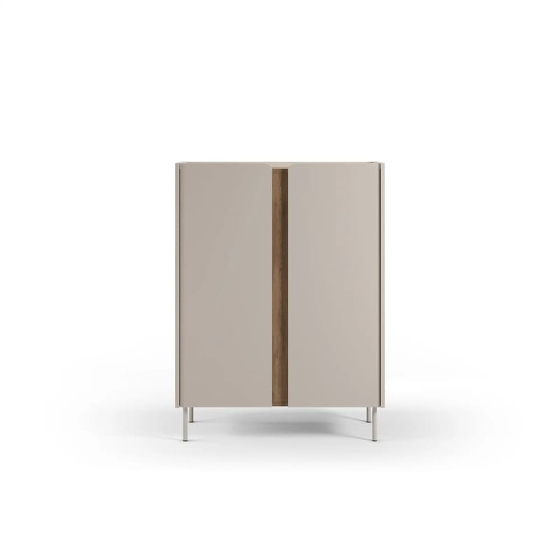 Lomar Skjenk 90x120,4x40,5 cm - Santstone, naturlig eik - Oppbevaring - Oppbevaringsmøbler - Sideboard & skjenker