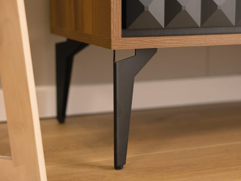 Lorvenn Skjenk 190x40 cm - Brun/Svart - Oppbevaring - Oppbevaringsmøbler - Sideboard & skjenker