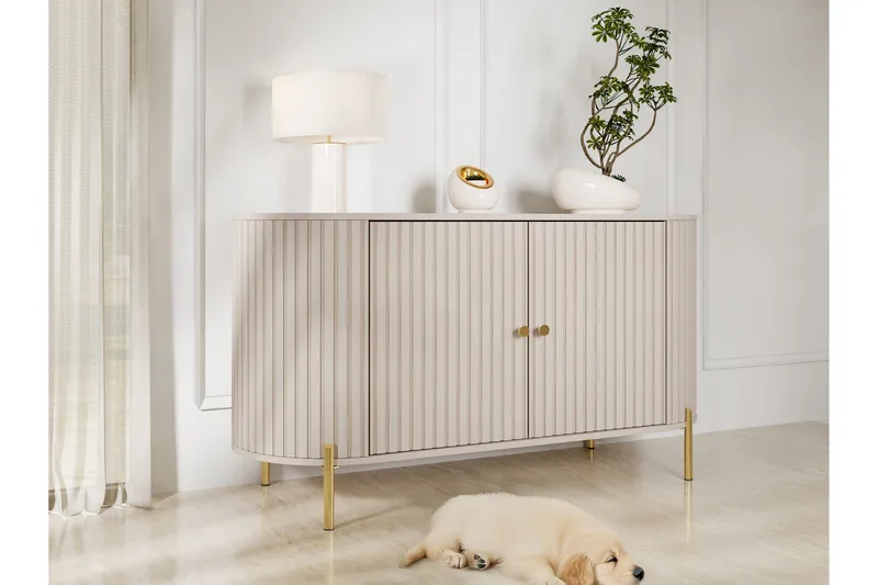 Maggio Skjenk 139x43 cm - Beige - Oppbevaring - Oppbevaringsmøbler - Sideboard & skjenker