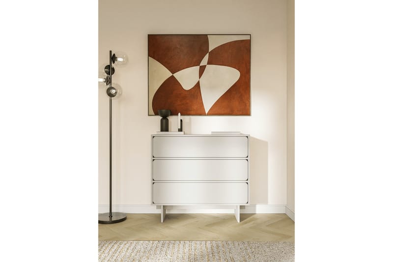 Marinport Kommode 101 cm - Beige - Oppbevaring - Oppbevaringsmøbler - Kommode