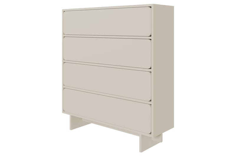 Marinport Kommode 101 cm - Beige - Oppbevaring - Oppbevaringsmøbler - Kommode