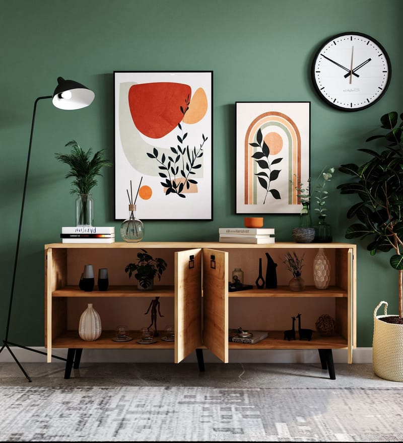 Mivora Konsollbord 180 cm - Sapphire Oak - Oppbevaring - Oppbevaringsmøbler - Sideboard & skjenker