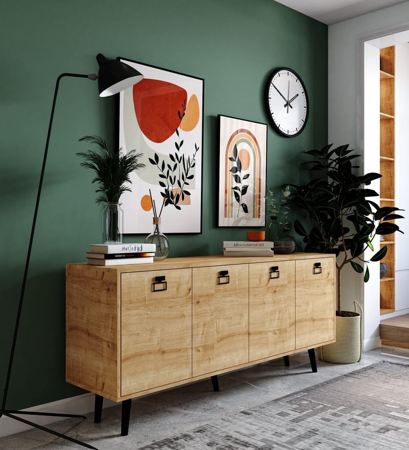 Mivora Konsollbord 180 cm - Sapphire Oak - Oppbevaring - Oppbevaringsmøbler - Sideboard & skjenker