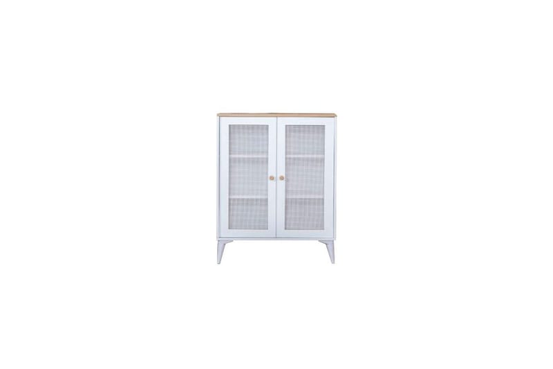 Mjudi Skjenk 90x41 cm - Natur/Hvit - Oppbevaring - Oppbevaringsmøbler - Sideboard & skjenker