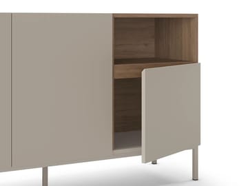 Morlen Konsoll 140x80x41,8 cm - Sandstein Naturlig eik - Oppbevaring - Oppbevaringsmøbler - Sideboard & skjenker