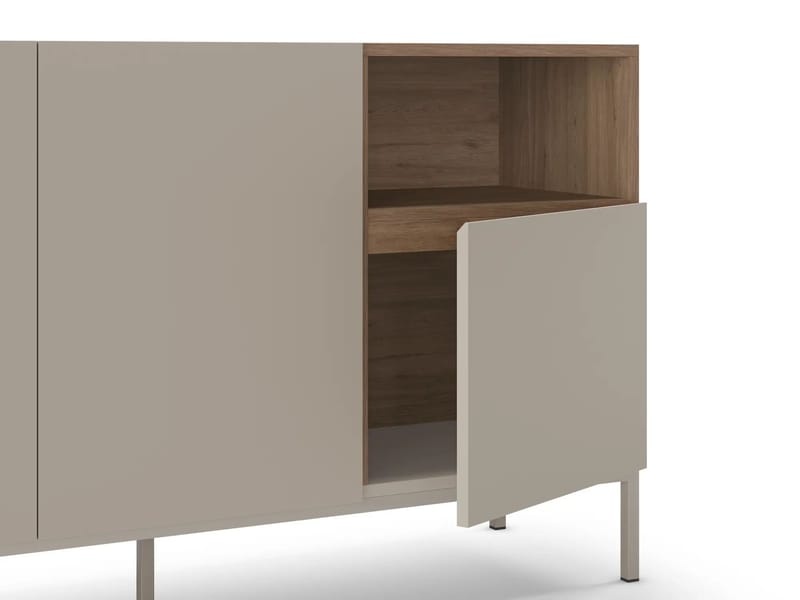 Morlen Konsoll 140x80x41,8 cm - Sandstein Naturlig eik - Oppbevaring - Oppbevaringsmøbler - Sideboard & skjenker