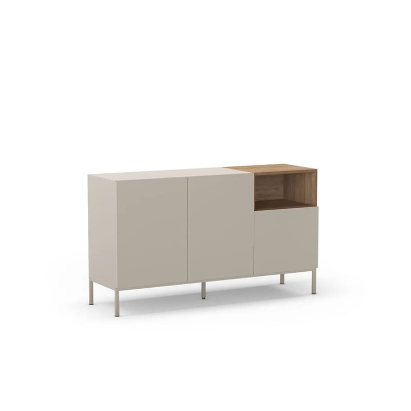 Morlen Konsoll 140x80x41,8 cm, Sandstein Naturlig eik