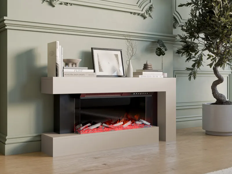 Morvyn Elektrisk Peis 120 cm - Innredning - Peis - Peis uten pipe - El-peiser