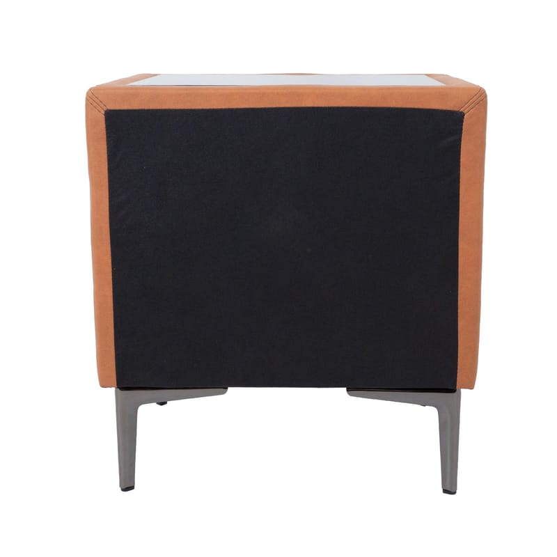 Nattbord HOME4YOU Lena 50,5x41x54 cm cognacbrun - konjakkbrun - Møbler - Bord - Avlastningsbord - Sengebord & nattbord