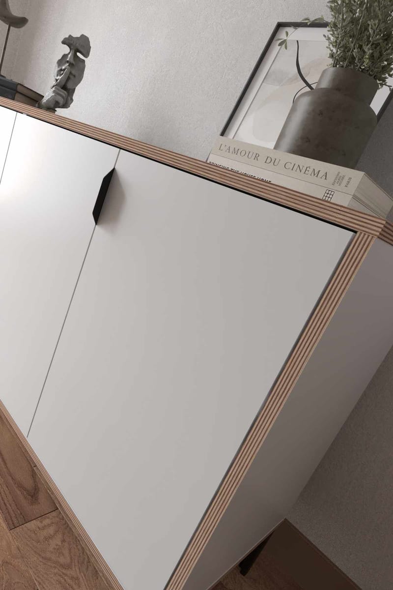Olyros skjenk 160 cm - Hvit - Oppbevaring - Oppbevaringsmøbler - Sideboard & skjenker