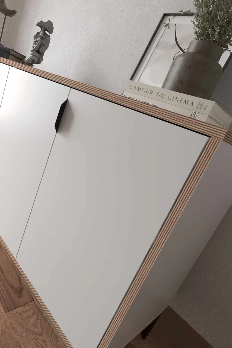 Olyros skjenk 160 cm - Hvit - Oppbevaring - Oppbevaringsmøbler - Sideboard & skjenker