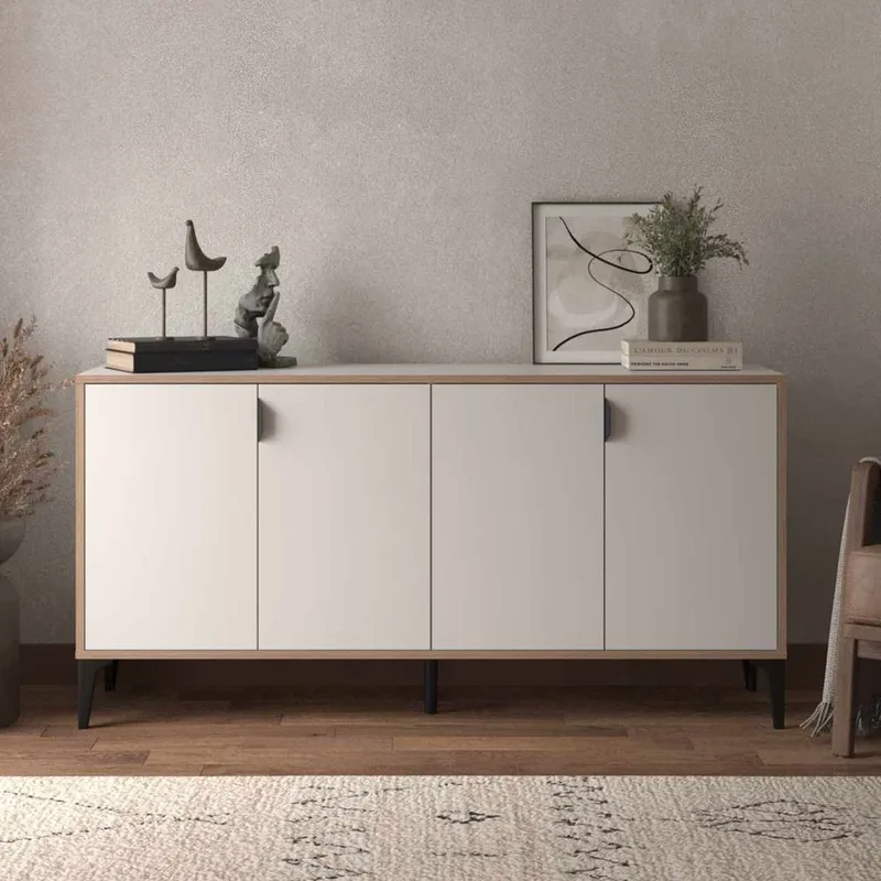 Olyros skjenk 160 cm - Hvit - Oppbevaring - Oppbevaringsmøbler - Sideboard & skjenker