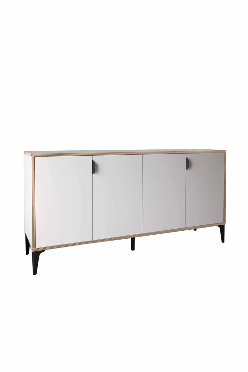 Olyros skjenk 160 cm - Hvit - Oppbevaring - Oppbevaringsmøbler - Sideboard & skjenker