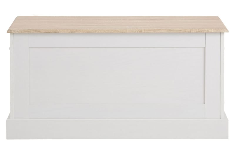 Dareia Kiste 90 cm - Hvit / Brun - Oppbevaring - Oppbevaringsmøbler - Oppbevaringskiste