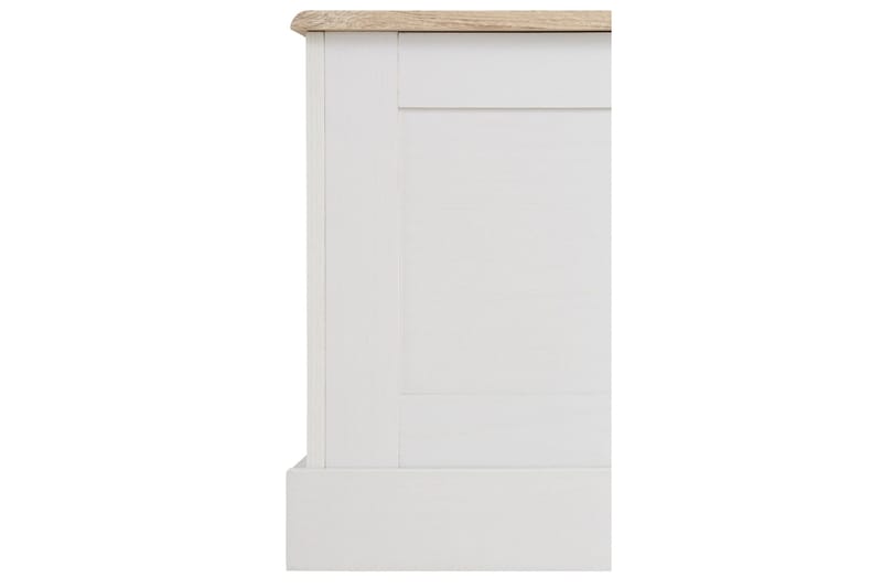 Dareia Kiste 90 cm - Hvit / Brun - Oppbevaring - Oppbevaringsmøbler - Oppbevaringskiste