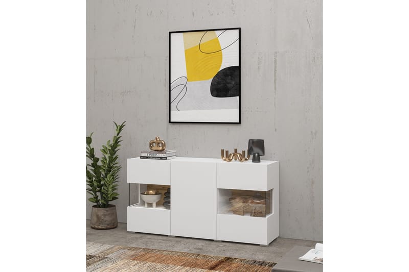 Jestine Oppbevaringskiste 120 cm, Hvit