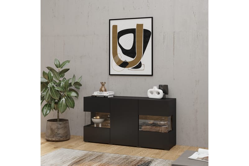 Jestine Oppbevaringskiste 120 cm, Svart