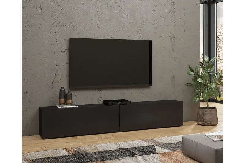 Jestine Oppbevaringskiste 180 cm, Svart