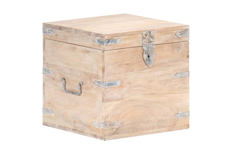 Kiste 40x40x40 cm heltre akasie - Oppbevaring - Oppbevaringsmøbler - Oppbevaringskiste
