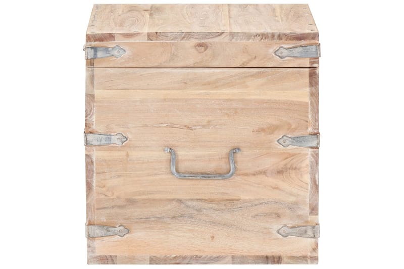 Kiste 40x40x40 cm heltre akasie - Oppbevaring - Oppbevaringsmøbler - Oppbevaringskiste