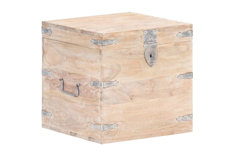 Kiste 40x40x40 cm heltre akasie - Oppbevaring - Oppbevaringsmøbler - Oppbevaringskiste