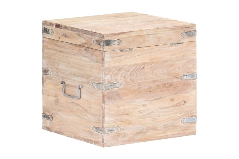 Kiste 40x40x40 cm heltre akasie - Oppbevaring - Oppbevaringsmøbler - Oppbevaringskiste