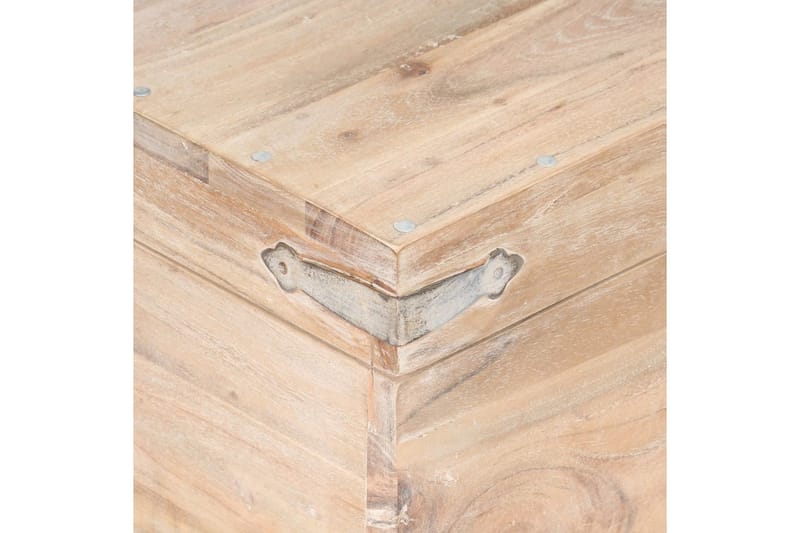 Kiste 40x40x40 cm heltre akasie - Oppbevaring - Oppbevaringsmøbler - Oppbevaringskiste