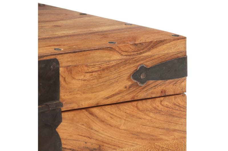 Kiste 40x40x40 cm heltre akasie - Oppbevaring - Oppbevaringsmøbler - Oppbevaringskiste