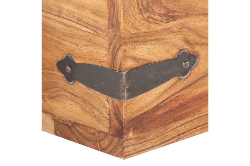 Kiste 40x40x40 cm heltre akasie - Oppbevaring - Oppbevaringsmøbler - Oppbevaringskiste