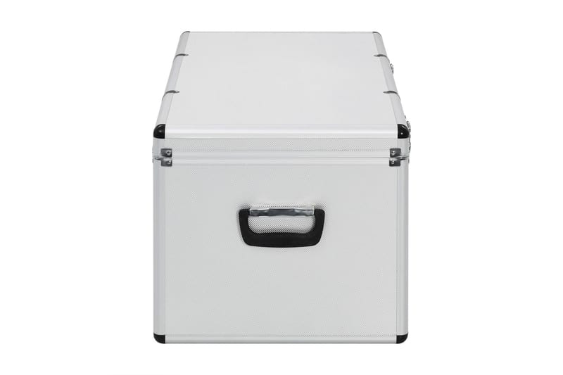 Oppbevaringskasser 3 stk sølv aluminium - Silver - Oppbevaring - Oppbevaringsmøbler - Oppbevaringskiste