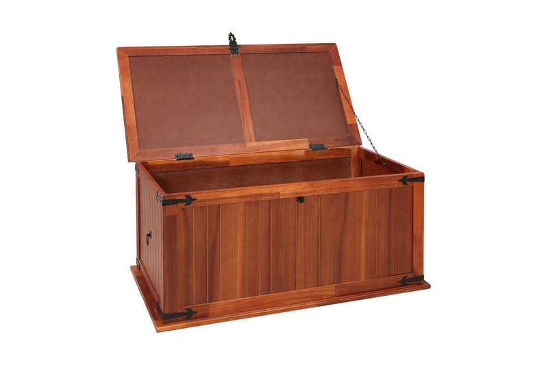 Oppbevaringskiste 79x34x32 cm heltre akasie - Oppbevaring - Oppbevaringsmøbler - Oppbevaringskiste