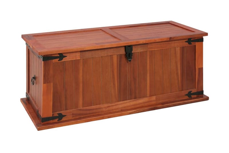 Oppbevaringskiste 90x45x40 cm heltre akasie - Oppbevaring - Oppbevaringsmøbler - Oppbevaringskiste