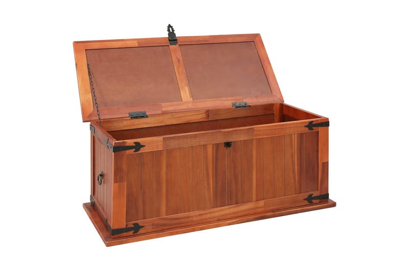 Oppbevaringskiste 90x45x40 cm heltre akasie - Oppbevaring - Oppbevaringsmøbler - Oppbevaringskiste