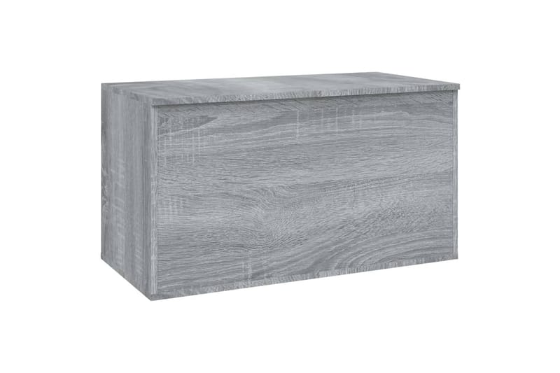 Oppbevaringskiste grå sonoma 84x42x46 cm konstruert tre - Grå - Oppbevaring - Oppbevaringsmøbler - Oppbevaringskiste