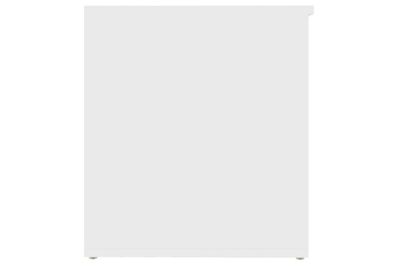 Oppbevaringskiste hvit 84x42x46 cm sponplate - Hvit - Oppbevaring - Oppbevaringsmøbler - Oppbevaringskiste