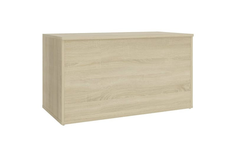 Oppbevaringskiste sonoma eik 84x42x46 cm sponplate - Brun - Oppbevaring - Oppbevaringsmøbler - Oppbevaringskiste
