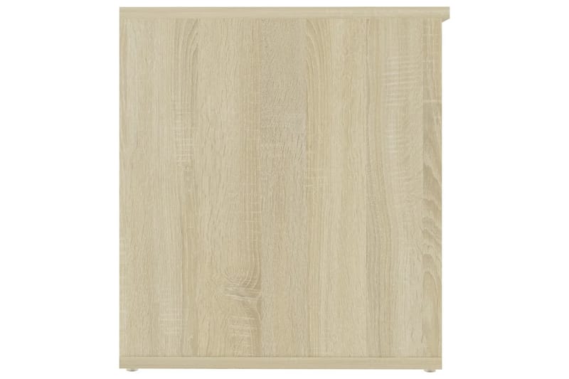 Oppbevaringskiste sonoma eik 84x42x46 cm sponplate - Brun - Oppbevaring - Oppbevaringsmøbler - Oppbevaringskiste