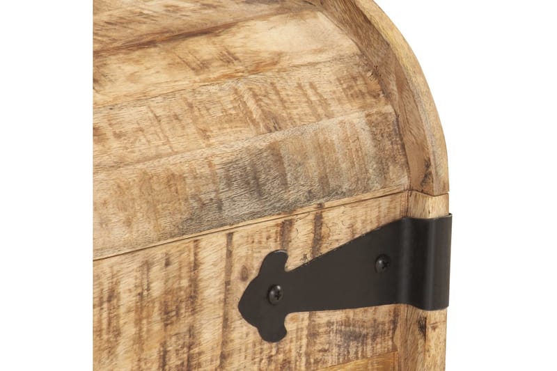 Oppbevaringskister 2 stk heltre mango - Brun - Oppbevaring - Oppbevaringsmøbler - Oppbevaringskiste